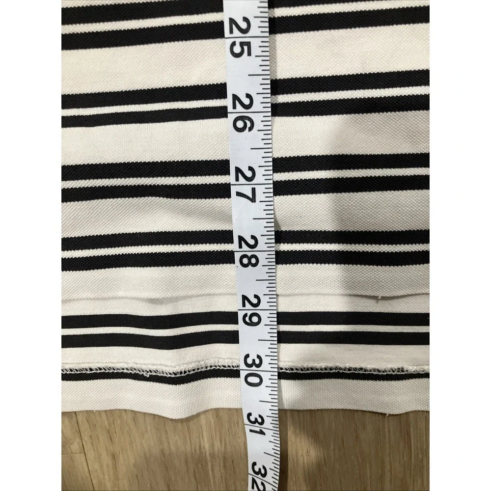 Polo Golf Ralph Lauren 100% Cotton Shirt L White/Black